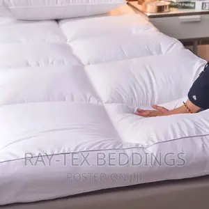 Classic Fluffy Mattress Topper, (Various Colours Available)