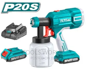 Total Lithium Ion Cordless Sprayer Spray Gun 20V 800ml