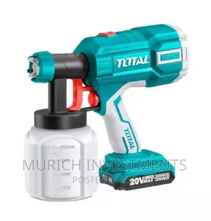20V Cordless Spray Gun Total With Battery and Charger