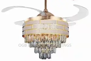 Crystal Ceiling Fan Lights
