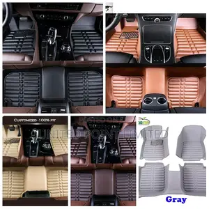 Customised Leather Fiber Mat For Cars