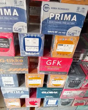 PRIMA 75ah Koreatech Battery With 1year Warranty