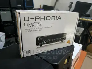 Behringer U-Phoria Umc22 Sound Card