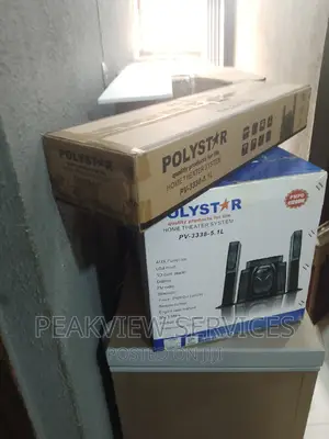5.1ch Polystar Home Theater With Fm Radio