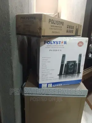 Polystar Home Theater 5.1ch With Fm Radio