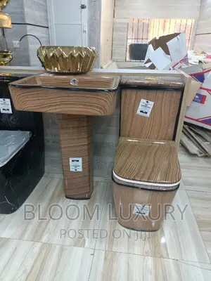 Executive Ceramic Marble Design Water Closet