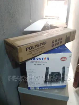 5.1 Channel Home Theater Polystar+USB Input, Fm Radio