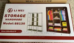 Mobile Cloth Storage Wardrobe
