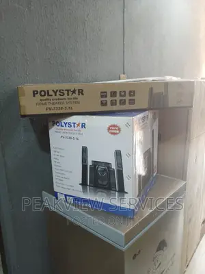 Brand Spanking New Home Theater Polystar+FM Radio, Bluetooth