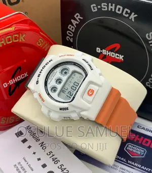 3 Face Gshock Rubber Strap Wristwatch