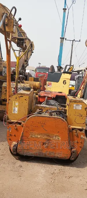Japanese European Used Walk Behind Double Drum Rollers