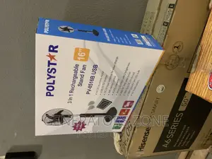 Standard Base 16 Inch Remote Control Polystar Standing Fan