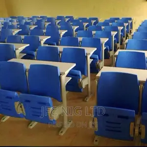 Double Seater Student Desk and Folding Chair