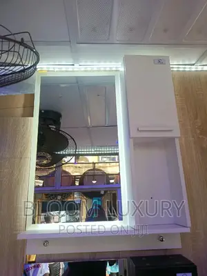 Wall Hung Cabinet With Led Mirror
