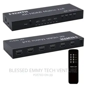 Hdmi Matrix 2 In 4 Out Hdmi Splitter Switcher