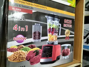 4 -1 Silver Crest Double Cup Heavy Duty Blender - 8000w