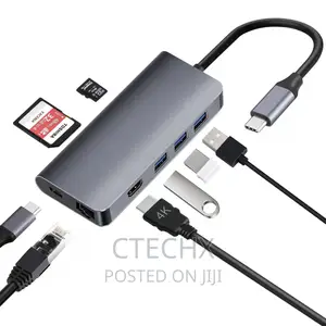 Usb C Hub Multiport Adapter 8 in 1 Usb C Docking Station
