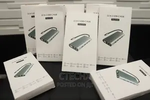 11 in 1 Usb-C Hub Portable Multi-Port Adapter
