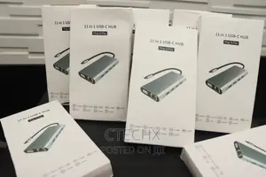 11 in 1 Usb-C Hub Portable Multi-Port Adapter
