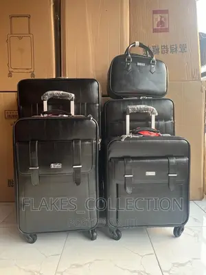 Set Of 5 Leather Box