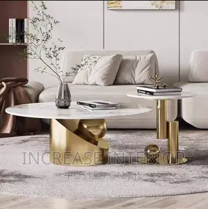 Exquisite Unique Imported Luxury Marble Center Table.