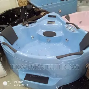Blue Color Jacuzzi Bath for Double.