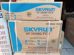 1hp Skyrun Air Conditioner With Installation Kit.