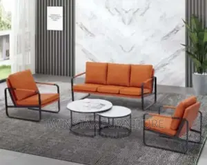 New Modern Leather 5 Seaters Sofa Chair