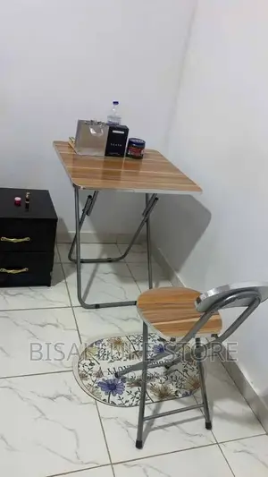 Wooden Table and Chair