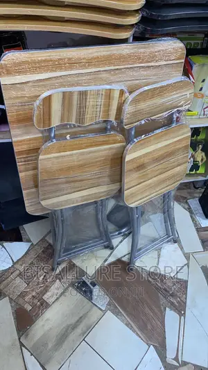 Wooden Table With 2 Chairs
