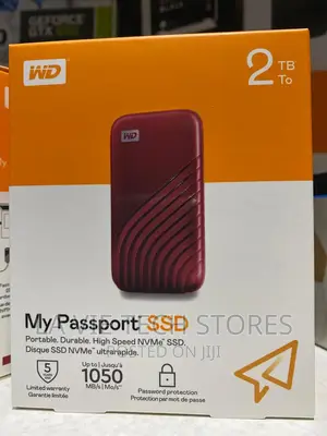 Wd 2tb My Passport SSD USB 3.2 Gen 2 Type-C Portable SSD
