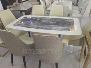 Marble Dinning Table Set