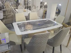 Marble Dinning Table Set