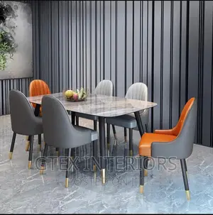 Marble Dinning Table Set