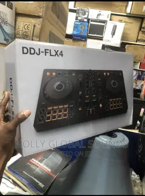 Pioneer DDJ-FLX4 2-Deck Rekordbox and Serato DJ Controller