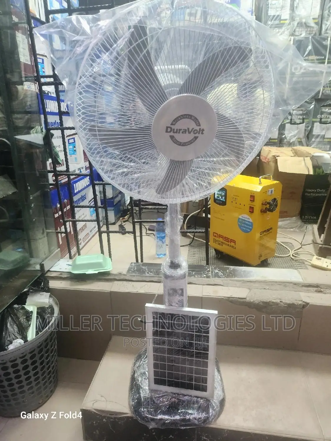 Duravolt Rechargeable Fan