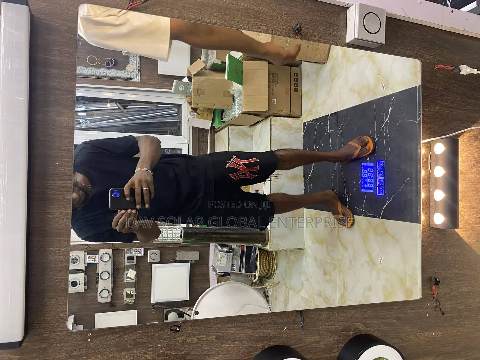 Mirror Light With Bluetooth
