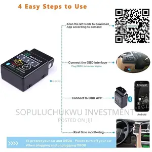 Bluetooth Car Diagnostic Tool for Honda Accord, Pilot, MDX