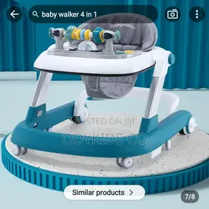 M Ulti-Functional 3 in 1 Baby Walker With Wheels and Music