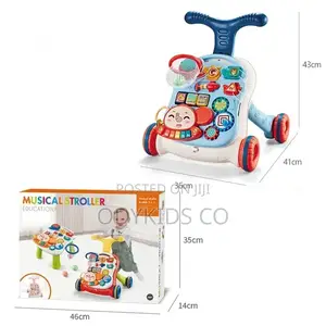 New Educational Learning Table Infant Musical Stroller Toy