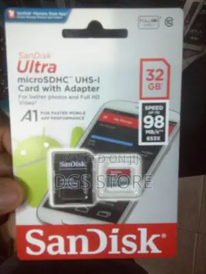 Sandisk Ultra Memory Card 32gb 98mb