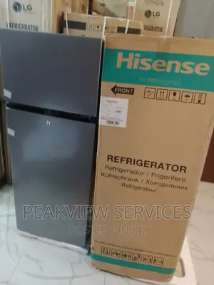Brand Spanking Hisense Double Door Top Freezer Refrigerator