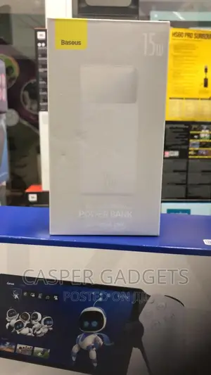 Baseus Digital Power Bank 15W 20,000mah White