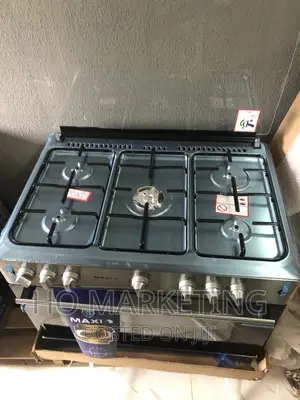 Brand New Maxi 90*60 5 Gas Burner With Oven