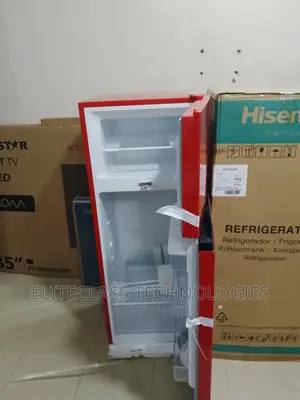 Hisense Top Mount Defrost 204L Red Refrigerator DRB-205