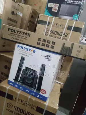 Polystar Home Theatre System + Bluetooth Function