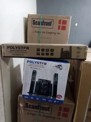 Polystar Home Theatre(Pv-3338-5.1l) + Bluetooth Function