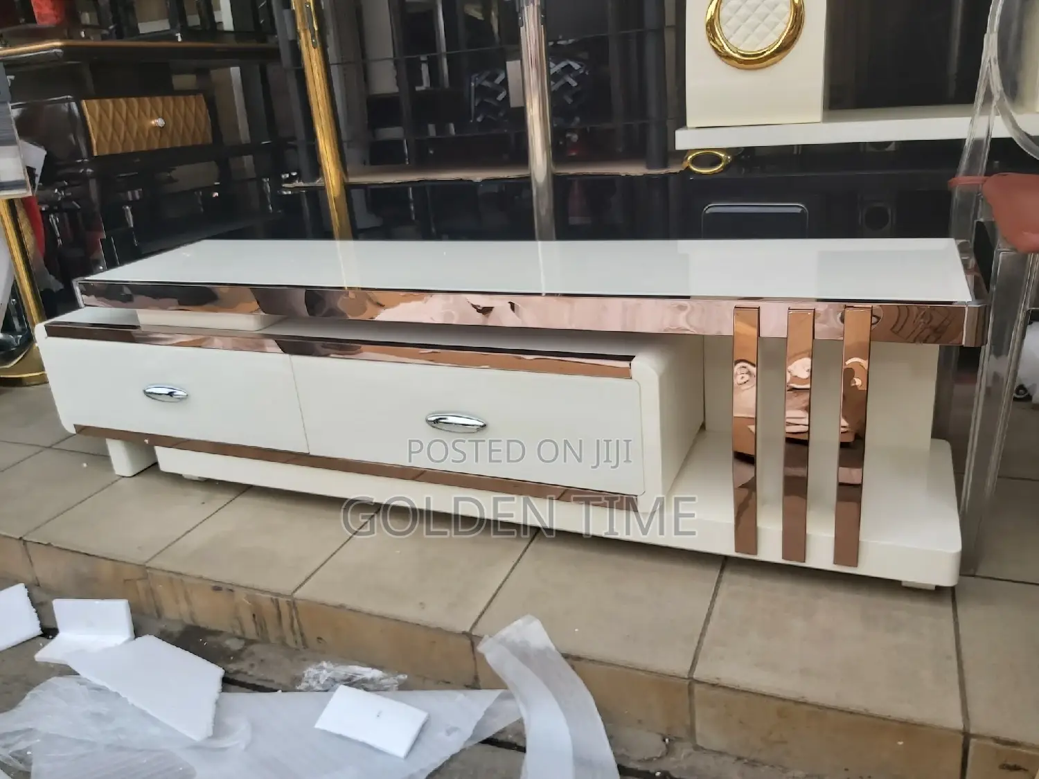 Adjustable Television Stand And Centre Table