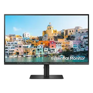SAMSUNG 27-Inch Computer Monitor, 75hz, IPS Panel, USB-C