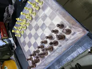 Wood Acrylic Chess Board